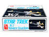 Skill 2 Model Kit K 7 Space Station Star Trek 1966 1969 TV Series 1/7600 Scale Model AMT AMT1415
