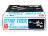 Skill 2 Model Kit K 7 Space Station Star Trek 1966 1969 TV Series 1/7600 Scale Model AMT AMT1415