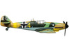 Messerschmitt Bf 109F 4 Fighter Plane Ofw Eberhard von Boremski 9 JG3 Eastern Front 1942 Oxford Aviation Series 1/72 Diecast Model Airplane Oxford Diecast AC114