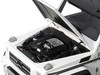 Mercedes Benz G500 4X4 2 Gloss White 1/18 Model Car Autoart 76316