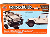 Skill 1 Model Kit Jeep Gladiator JT Overland Silver Snap Together Model Airfix Quickbuild J6039