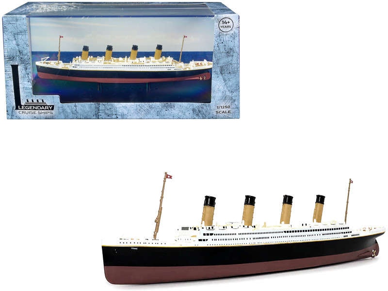 RMS Titanic Passenger Ship 1/1250 Diecast Model Legendary Cruise Ships 241945