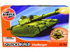 Skill 1 Model Kit Challenger Tank Green Snap Together Model Airfix Quickbuild J6022