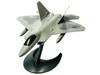 Skill 1 Model Kit F22 Raptor Snap Together Painted Plastic Model Airplane Kit Airfix Quickbuild J6005