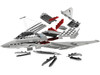 Skill 1 Model Kit Eurofighter Typhoon Snap Together Painted Plastic Model Airplane Kit Airfix Quickbuild J6002