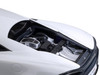 McLaren 570S White with Black Wheels 1/18 Model Car Autoart 76041