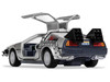 DMC DeLorean Time Machine with Doc Brown Figure Back to the Future 1985 Movie Diecast Model Car Corgi CC05503