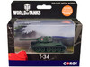 T 34 Medium Tank USSR World of Tanks Video Game Diecast Model Corgi WT91208
