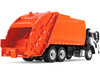 Mack LR with McNeilus Rear Load Refuse Body Orange and White 1/87 (HO) Diecast Model First Gear 80-0353