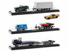 Auto Haulers Set of 3 Trucks Release 63 Limited Edition to 8400 pieces Worldwide 1/64 Diecast Models M2 Machines 36000-63
