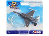 General Dynamics F 16 Fighting Falcon Fighter Aircraft USAF Flying Aces Series Diecast Model Corgi CS90659