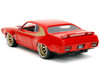 1972 Plymouth GTX Red with Gold Graphics Bigtime Muscle Series 1/24 Diecast Model Car Jada 34206