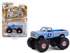 1969 Chevrolet C 10 Monster Truck Blue Metallic Dream Master Kings of Crunch Series 12 1/64 Diecast Model Car Greenlight 49120D