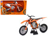 2018 KTM 450 SX F Dirt Bike Motorcycle Orange and White 1/6 Diecast Model New Ray 49613