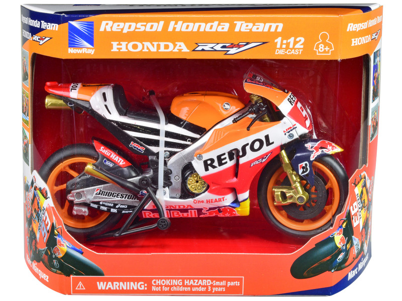 Model Kit Honda RC213V Motorcycle #93 Marc Marquez Repsol Honda
