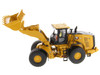 CAT Caterpillar 980 Wheel Loader Yellow with Operator High Line Series 1/50 Diecast Model Diecast Masters 85684