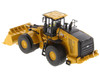 CAT Caterpillar 980 Wheel Loader Yellow with Operator High Line Series 1/50 Diecast Model Diecast Masters 85684