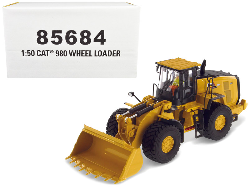 CAT Caterpillar 950 Wheel Loader Yellow High Line Series 1/50
