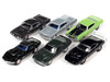 Muscle Cars USA 2022 Set B of 6 pieces Release 3 1/64 Diecast Model Cars Johnny Lightning JLMC031B