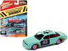 1997 Ford Crown Victoria 43 Fade Demo Derby Teal Demolition Derby Limited Edition to 3900 pieces Worldwide Street Freaks Series 1/64 Diecast Model Car Johnny Lightning JLSF025-JLSP296B
