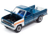 1984 Ford Ranger 4x4 Pickup Truck Medium Brite Blue Metallic with Mismatched Panels Project in Progress Limited Edition to 4908 pieces Worldwide Street Freaks Series 1/64 Diecast Model Car Johnny Lightning JLSF025-JLSP297A
