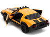 1977 Chevrolet Camaro Off Road Version Yellow Metallic with Black Stripes Transformers Rise of the Beasts 2023 Movie Hollywood Rides Series 1/32 Diecast Model Car Jada 34258