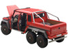 Mercedes G63 AMG 6X6 Red 1/18 Model Car Autoart 76304