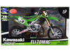 Kawasaki KX 450F Dirt Bike Motorcycle 3 Eli Tomac Green and Black Kawasaki Racing Team 1/6 Diecast Model New Ray 49663