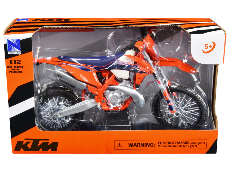 KTM 300 EXC TPI Enduro Dirt Bike Motorcycle Orange 1/12 Diecast Model New Ray 58373