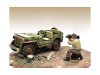 4X4 Mechanic Figure 7 for 1/18 Scale Models American Diorama AD18017