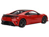 2022 Acura NSX Type S Curva Red with Carbon Top 1/18 Model Car Top Speed TS0422