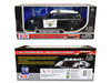 2022 Ford Police Interceptor Utility California Highway Patrol Black and White 1/24 Diecast Model Car Motormax 76991