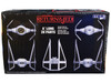 Skill 2 Model Kit Tie Interceptor Spacecraft Star Wars: Return of the Jedi 1983 Movie 1/48 Scale Model MPC MPC989