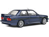 1990 BMW E30 M3 Alpina B6 3.5S Mauritus Blue Metallic 1/18 Diecast Model Car Solido S1801520