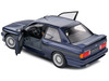 1990 BMW E30 M3 Alpina B6 3.5S Mauritus Blue Metallic 1/18 Diecast Model Car Solido S1801520