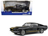 1967 Shelby GT500 Black Gold Stripes 1/18 Diecast Model Car Solido S1802908