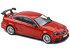 2012 Mercedes-Benz C63 AMG Black Series Fire Opal Red 1/43 Diecast Model Car Solido S4311602