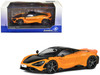 2020 McLaren 765 LT Papaya Spark Orange Metallic Black 1/43 Diecast Model Car Solido S4311901