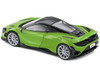 2020 McLaren 765 LT Lime Green Metallic Black 1/43 Diecast Model Car Solido S4311902