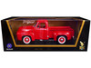 1953 Ford F-100 Pickup Truck Red 1/18 Diecast Model Car Road Signature 92148