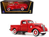 1937 Studebaker Coupe Express Pickup Truck Red 1/18 Diecast Model Car Road Signature 92458r