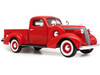 1937 Studebaker Coupe Express Pickup Truck Red 1/18 Diecast Model Car Road Signature 92458r
