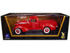 1937 Studebaker Coupe Express Pickup Truck Red 1/18 Diecast Model Car Road Signature 92458r