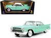 1961 DeSoto Adventurer Light Green with White Top 1/18 Diecast Model Car Road Signature 92738grn