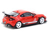 Toyota GR86 RHD Right Hand Drive Red with White Stripes HKS Global64 Series 1/64 Diecast Model Car Tarmac Works T64G-038-RE