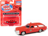 1974 Buick Estate Station Wagon Red Fire Chief 1/87 (HO) Scale Model Classic Metal Works 30657