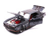 1968 Chevrolet Camaro Z 28 Dark Gray Metallic with Black and Orange Stripes Harley Davidson H D Custom 1/24 Diecast Model Car Maisto MA32273