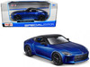 2023 Nissan Z Blue Metallic with Black Top Special Edition Series 1/24 Diecast Model Car Maisto 32904BL