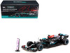Mercedes AMG F1 W12 E Performance #44 Lewis Hamilton Winner Formula One F1 Sao Paolo GP 2021 with Number Board Global64 Series 1/64 Diecast Model Car Tarmac Works T64G-F037-LH2