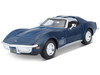 1970 Chevrolet Corvette Blue 1/24 Diecast Model Car Maisto 31202
